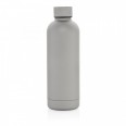 Nerezová láhev na vodu s dvojitou stěnou 500 ml, XD Design, stříbrná