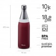 ALADDIN Fresco Thermavac™ láhev na vodu 600 ml Burgundy Red