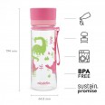 ALADDIN AVEO KIDS růžová s potiskem 350 ml