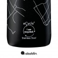 ALADDIN CityLoop Thermavac eCycle vakuová láhev 600 ml Burgundy Magnolia červená s potiskem