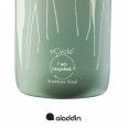 ALADDIN CityLoop Thermavac eCycle vakuová láhev 600 ml Sage Green zelená s potiskem