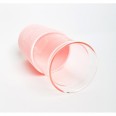 Skleněný pohár s brčkem 568 ml, Neon Kactus, růžový