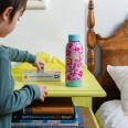 Nerezová láhev Solid Kids, 510 ml, Quokka, flowers