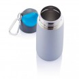 XD Design, Bopp Mini, matná láhev s karabinou, 350ml, modrá