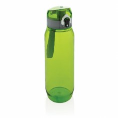 Láhev na vodu s uzamykatelným víčkem XL, 800 ml, XD Design, zelená