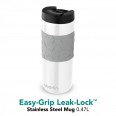 Easy-Grip Leak-Lock™ termohrnek 470 ml bílý