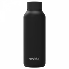 Nerezová láhev Solid, 510 ml, Quokka, černá
