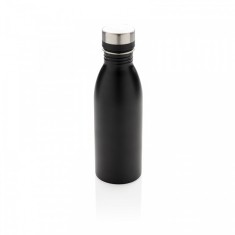 Láhev na vodu z nerezové oceli, 500 ml, XD Design, černá