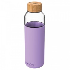 Skleněná lahev na vodu Flow 660 ml, Quokka, lilac