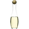 Karafa s dřevěnou kuličkou  SAGAFORM Oval Oak, bílé víno, 1L