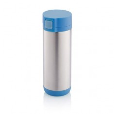 Uzamykatelný termohrnek Lock, 250 ml, XD Design, modrý/šedý