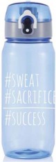 Sportovní láhev Sweat Success, 600 ml, Loooqs, modrá