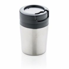 Termohrnek Coffee to Go do kávovaru, 160 ml, XD Design, stříbrný